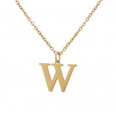 Wisiorek Celebrytka Literka W Wisiorek Celebrytka Literka W